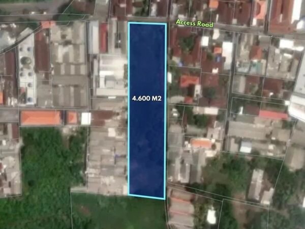 48047 - 4,600 sqm Land for Sale at Prime Tourism Zone Jimbaran - Bali