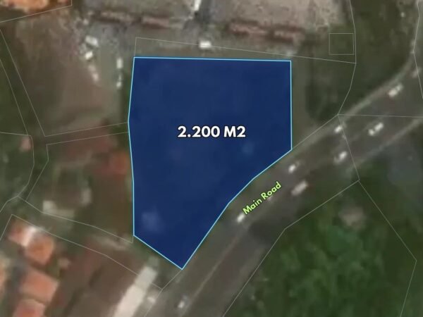 48459 - 2,200 sqm Commercial Land for Sale on Jl. Mahendradata, Denpasar
