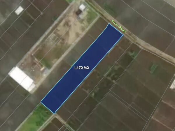 48260 - 1,500 sqm Prime Ocean & Mountain View Land for Lease or Sale in Pasut – Tourism Pink Zone Near Beach