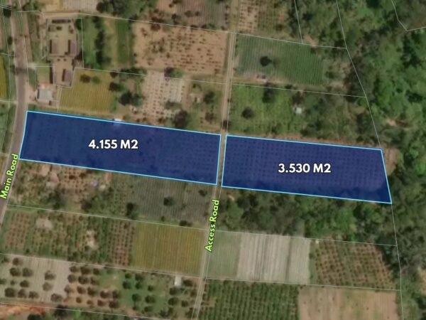 49279 - 7.685 sqm Large Freehold Land with Rice Field View for Sale on Main Petang Road, Badung – Bali
