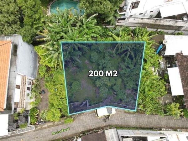 48923 - 200 sqm Freehold Land in Tibubeneng - Badung, Bali
