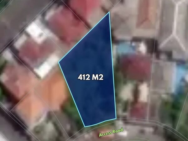 49944 - 412 sqm Residential Land for Sale in Greenlot Sambandha, Munggu – Bali
