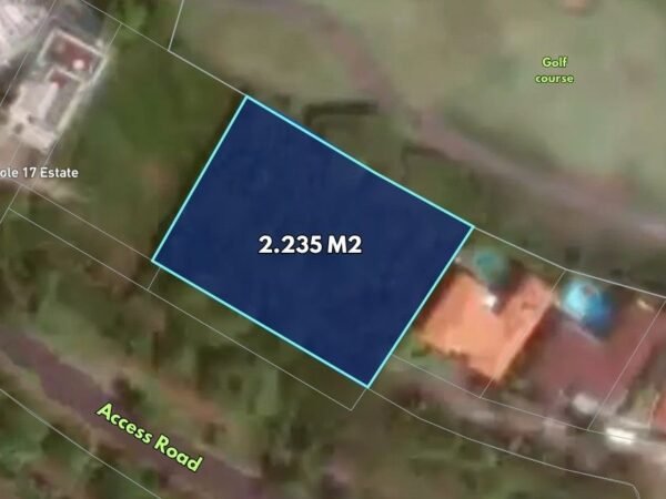 49504 - 2,235 sqm Premium Cliff-Top View Land in Elite Pecatu Indah Resort Cluster - Pecatu, Badung