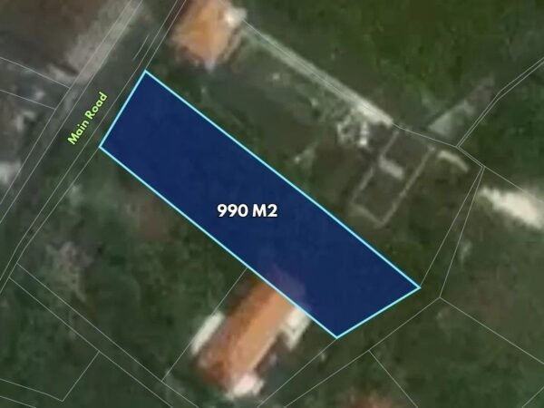 49607 - 990 sqm Freehold Land in Tumbak Bayuh Near Pererenan Beach