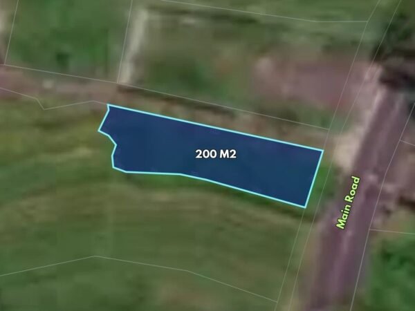 50611 - 200 sqm Strategic Freehold Land On Main Road Sidemen, Karangasem – Ideal For Shop Or Business