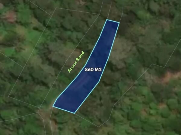 50619 - 860 sqm Land For Sale With Rice Field & Mountain View in Sangkan Gunung, Sidemen