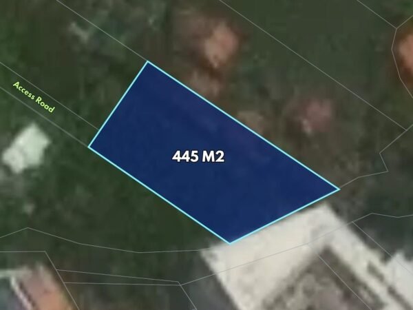 51142 - 445 sqm Land for Lease in Prime Commercial Area Near Batu Bolong, Canggu
