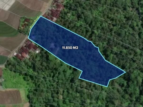 51308 - Premium Riverside Land 1.18 Ha in Kerambitan, Bali – Ideal for Resort & Villa Development