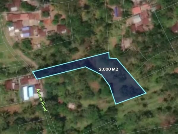 50380 - 2,000 sqm Freehold Residential Land for Sale in Gelumpang Village, Amlapura - Karangasem, Bali
