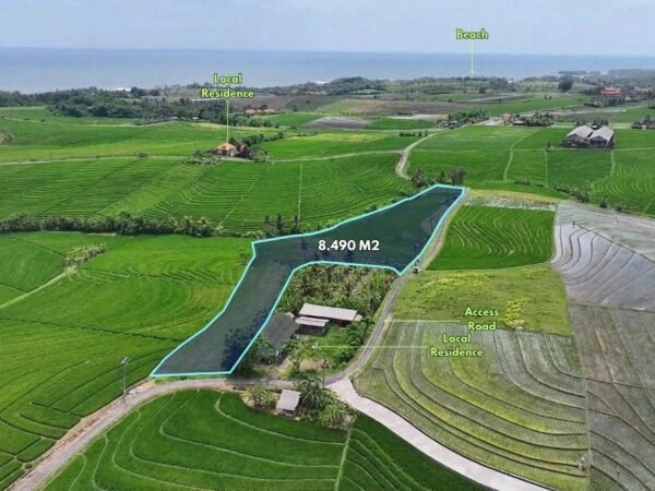 50447 - Ocean View Tourism Land for Lease in Kelecung, Tegal Mengkeb – Bali