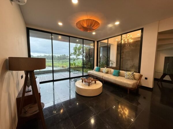 50996 - 4BR Modern New Villa with Stunning Rice Field & Ocean Views at Tanah Lot, Tabanan