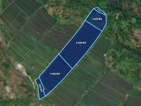 51379 - 1.2 Hectare Land for Sale on Main Provincial Road – Busungbiu, Buleleng