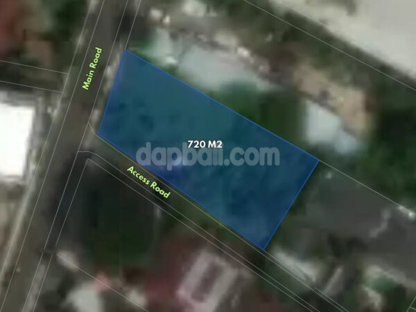 51643 - 720 sqm Prime Commercial Land for Sale / Lease in Nelayan – Canggu