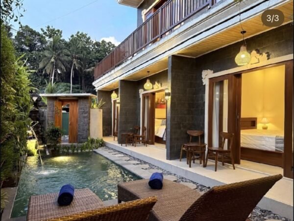 51488 - Jungle View Guest House for Sale in Kemenuh, Gianyar, Near Ubud – Freehold
