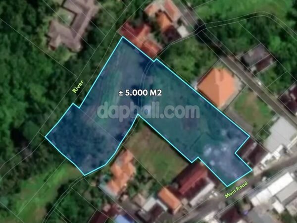 52219 - 5.000 sqm Freehold Land for Sale in Cepaka - Tabanan