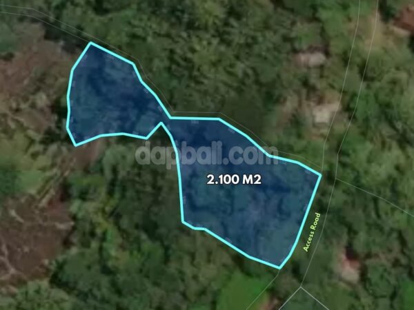 51826 - 2,100 sqm of Land for Lease in Karangasem – Telaga Waja River View | Long-Term Lease up to 29 Years