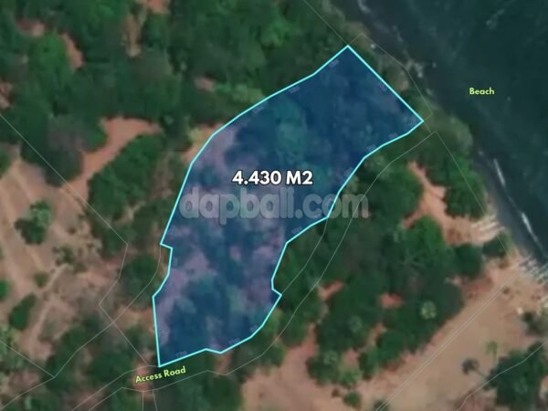 52261 - 4.430 sqm of Beachfront Land for Sale in Tulamben