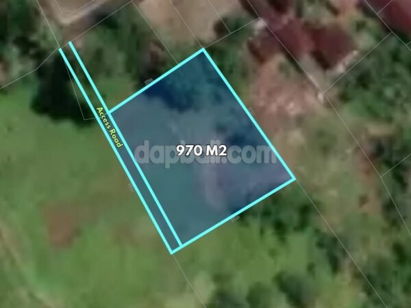 51832 - Leasehold Land 9.7 Are in Growing Villa Area | Yellow Zone | Nyitdah, Tabanan