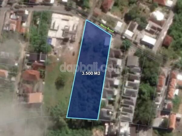 51988 - 3.500 sqm Premium Land for Sale on Toyaning II Main Road, Ungasan South Kuta