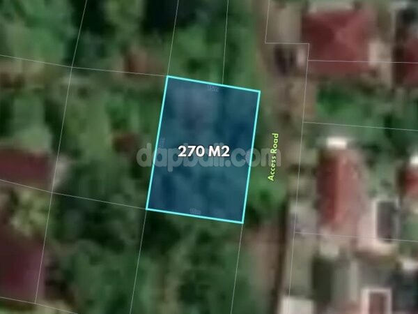 52393 - 270 sqm of Land for Sale in Bongan, Tabanan