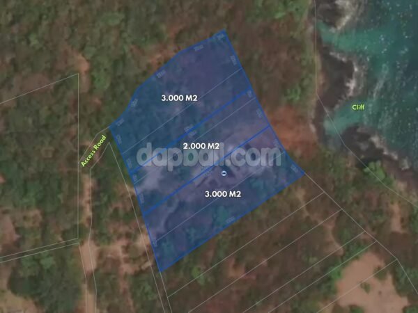 52710 - Land for Sale in Padang Bai, Karangasem – Ocean Cliff View