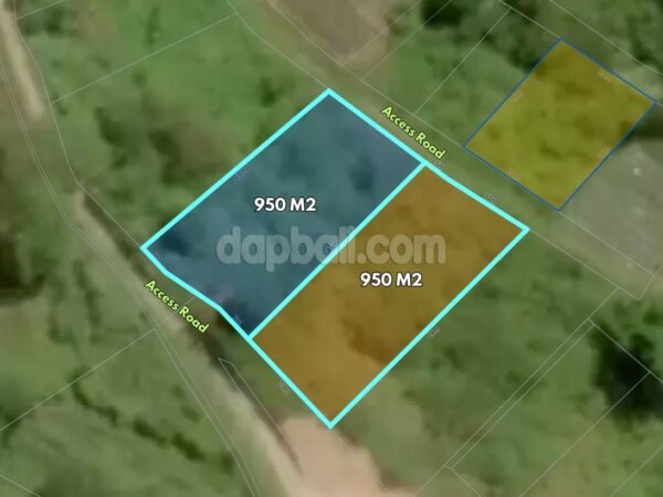 52800 - 2 Plots with Premium Lake & Hill View Land for Sale in Pancasari, Bali