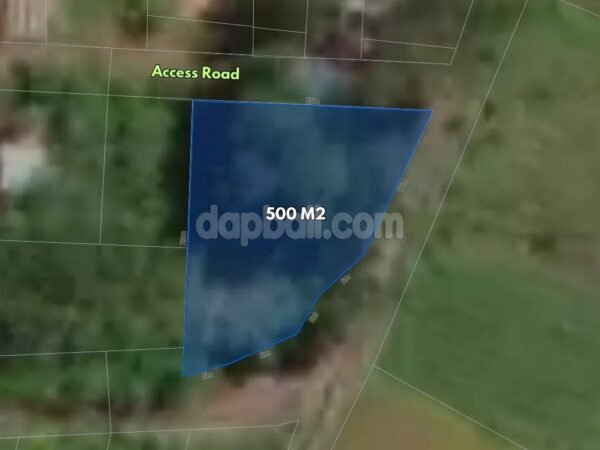 52903 - 500 sqm Freehold Land for Sale in Tulikup, Gianyar – Rice Field & Mountain Views