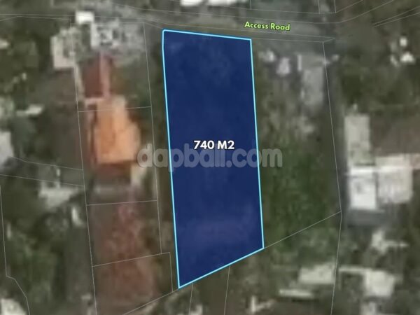 52953 - 740 sqm Freehold Land for Sale in Prime Seminyak, Kerobokan Kelod