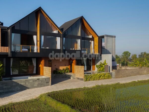 52764 - 2-Bedroom Luxury Villas with 180° Rice Field Views for Sale in Ubud