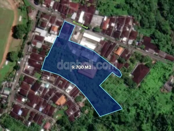 53613 - 9,700 sqm Riverfront Land for Sale in Tabanan