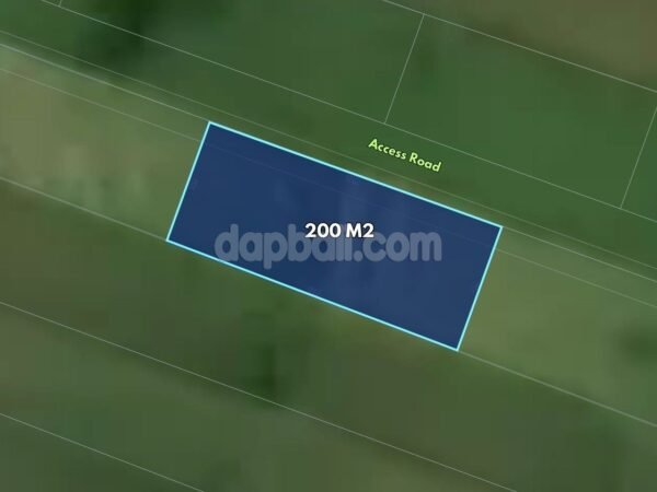 53630 - 200 sqm Yellow Zone Land for Sale Near Kedungu Beach, Tabanan