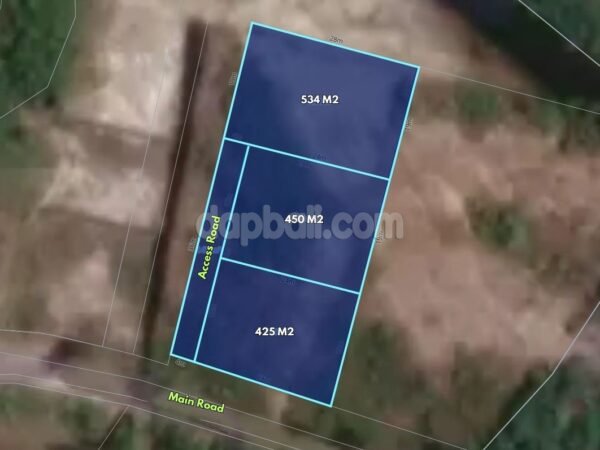 53830 - Ocean View Land Plots Starting from 425 sqm (4.25 Are) for Lease or Sale in Ungasan