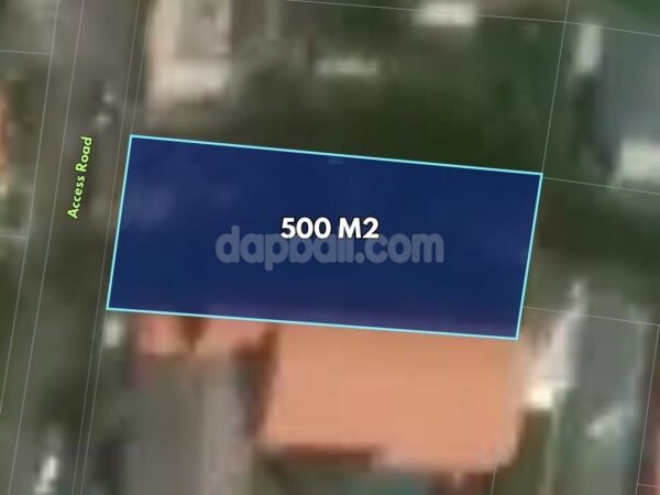 53045 – 500 sqm Leasehold Land in Dewi Sri, Legian
