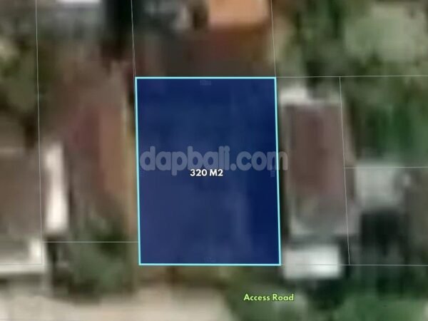 52998 - 320 sqm Freehold Land for Sale near Living World Mall, Denpasar