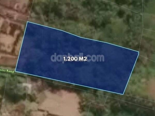 53331 - ±1,200 sqm Land for Lease in Kelusa, Ubud Area