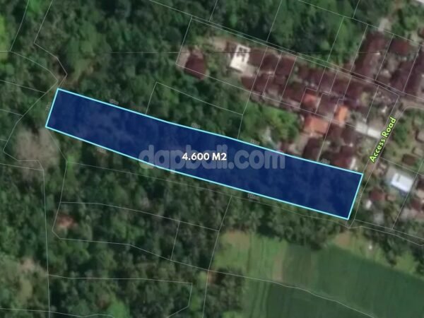 54448 - 4,600 sqm (46 Are) Freehold Land Plot for Sale in Sembung Gede, Kerambitan