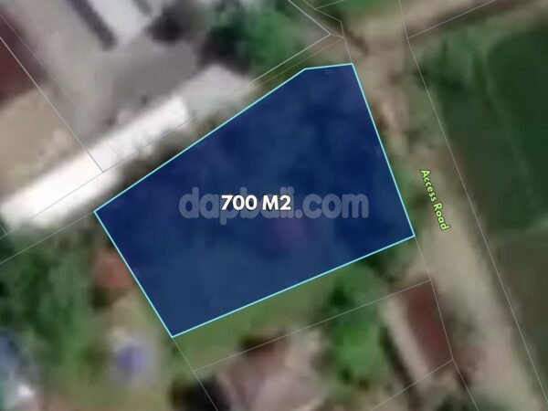 54711 - 700 sqm (7 are) Rice Field View Leasehold Commercial Land for Sale or Lease, Pandak Bandung, Tabanan