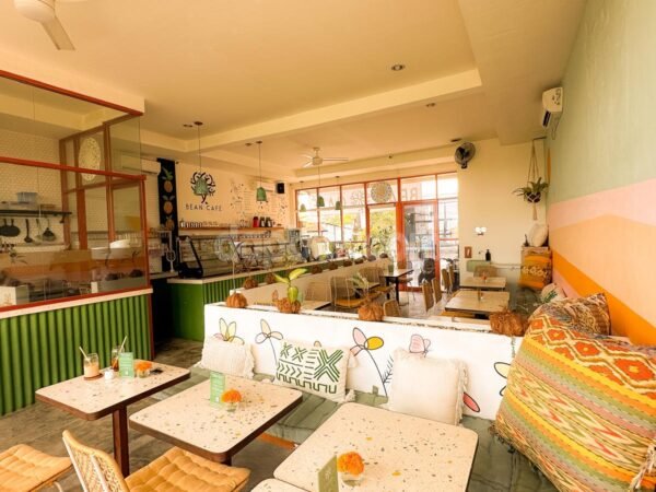 54292 - Fully Fitted Turnkey Café for Takeover with Scenic Rice Field Views in Pererenan, Bali